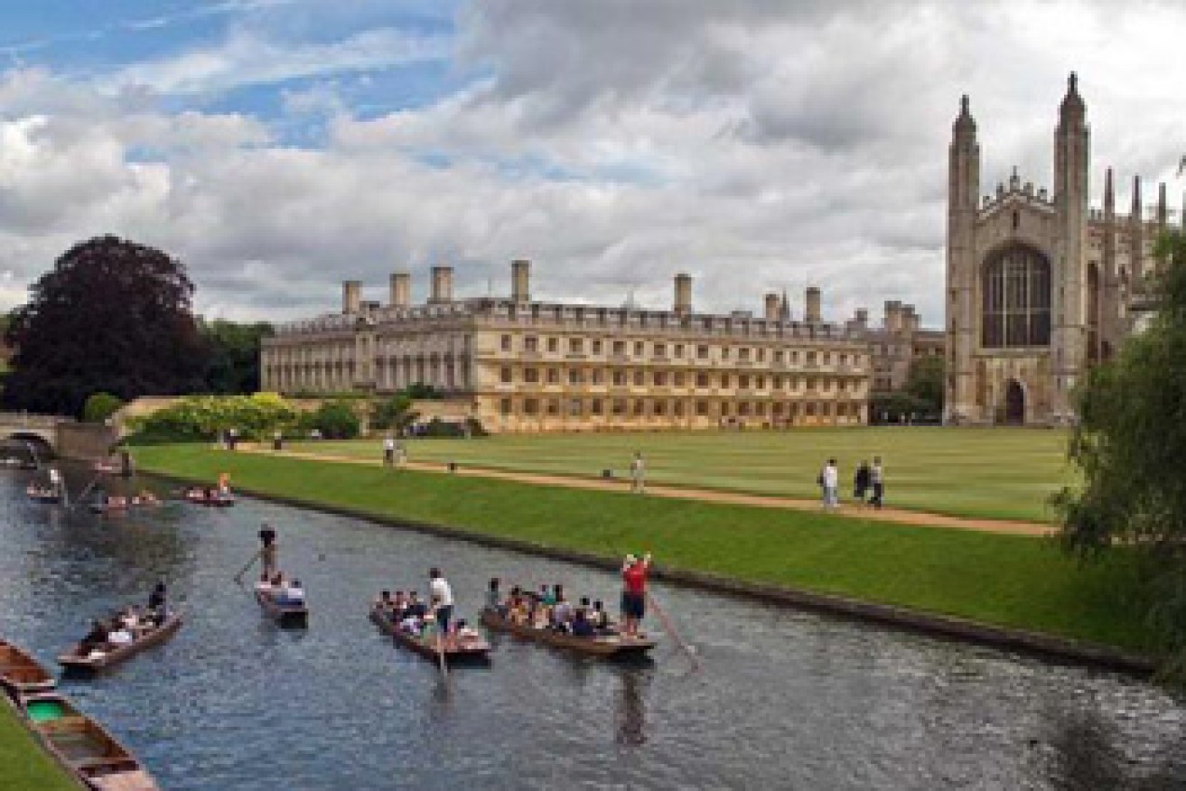 From "sofa surfing" to this. Photo: Cambridge University