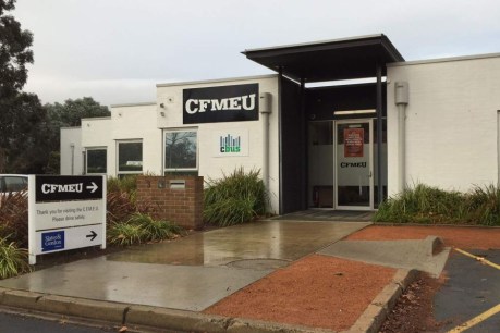 Police raid Canberra headquarters of CFMEU