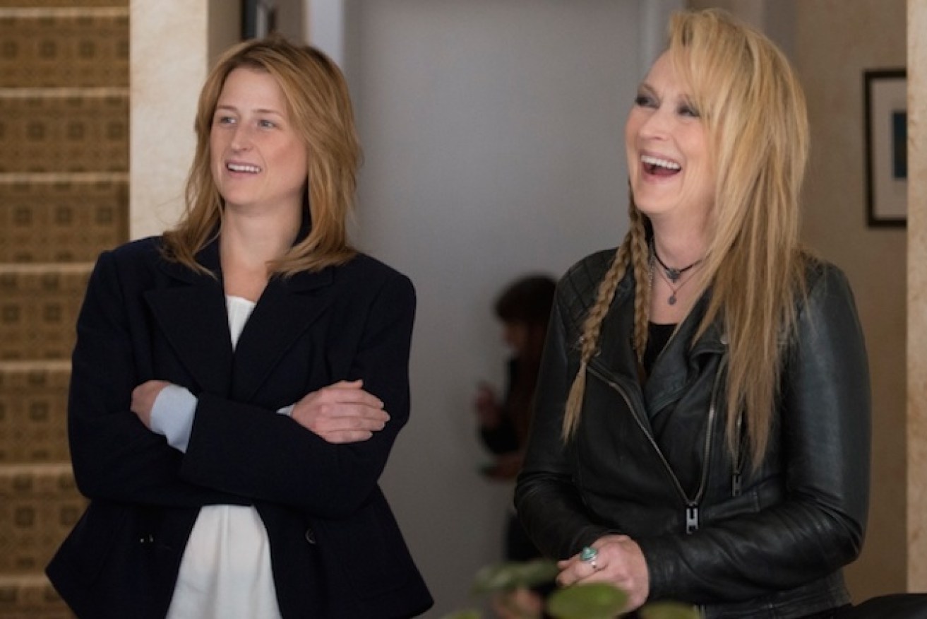Mamie Gummer and her mother have unsurprising on-screen chemistry.