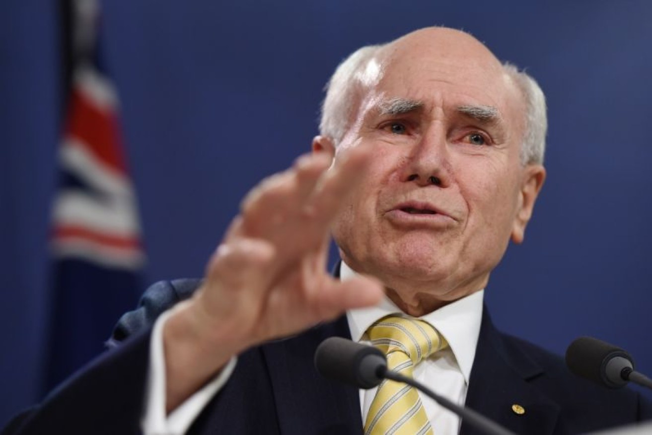 John Howard says the Coalition needs to be united to win the next election. 