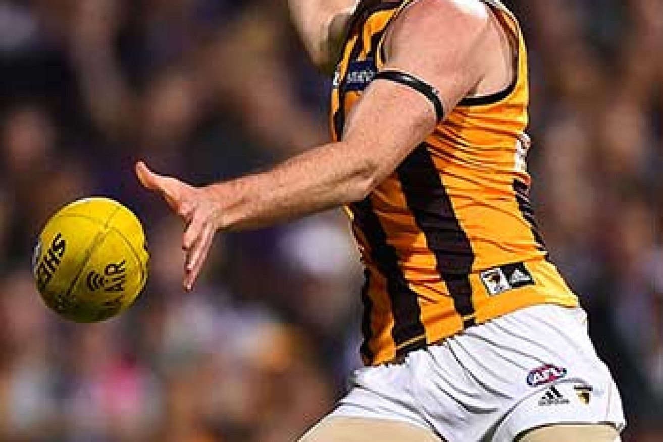 Jarryd Roughead looked to getting back in form against Fremantle. Photo: Getty