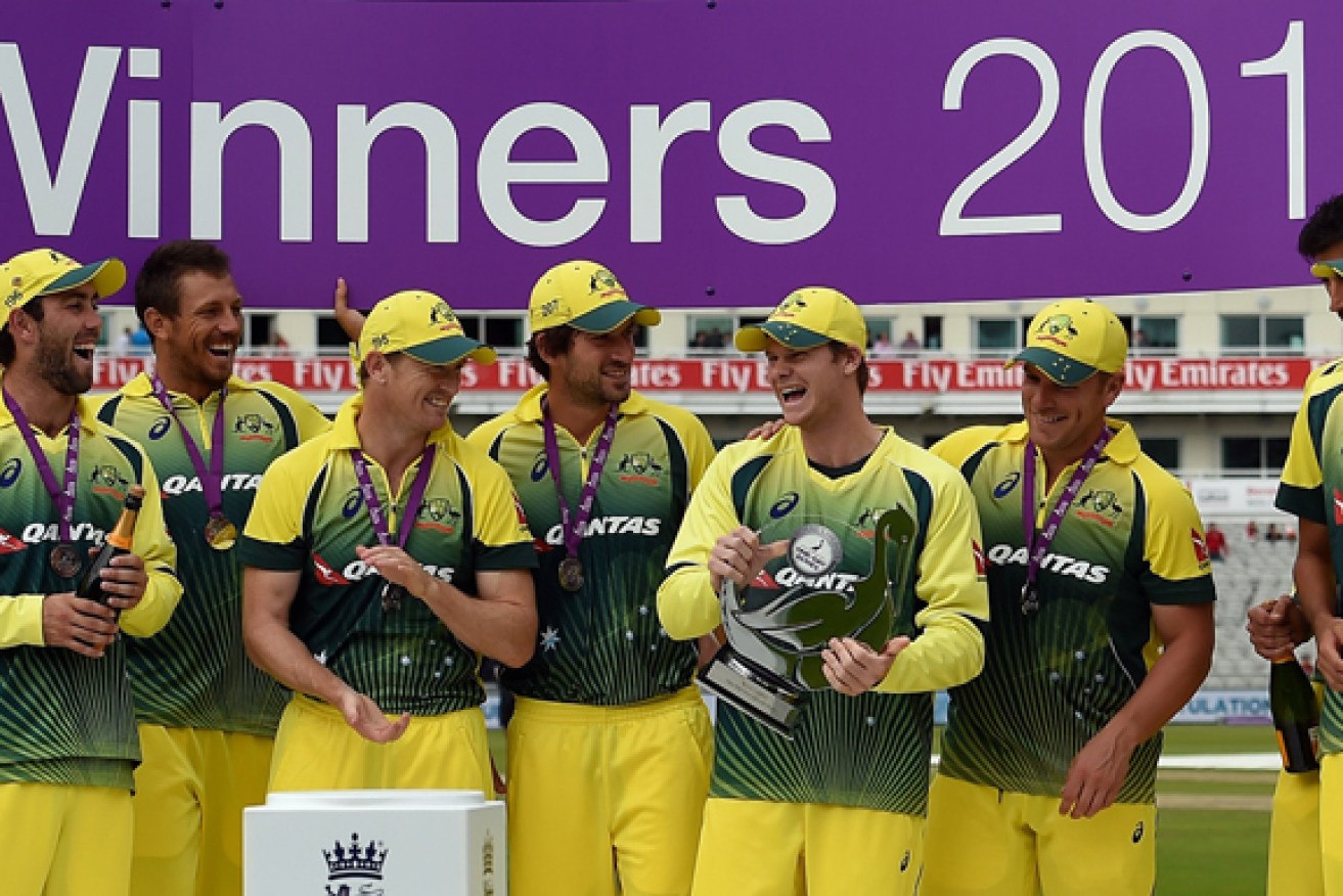 The Aussies won the decider with ease, finished the series 3-2. Photo: Getty