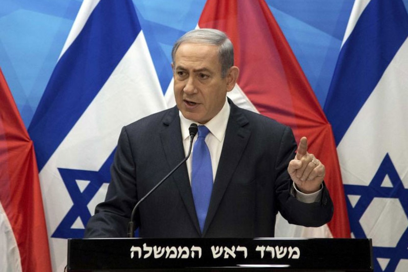 Netanyahu's Israel made the decision in the face of much international opposition. 