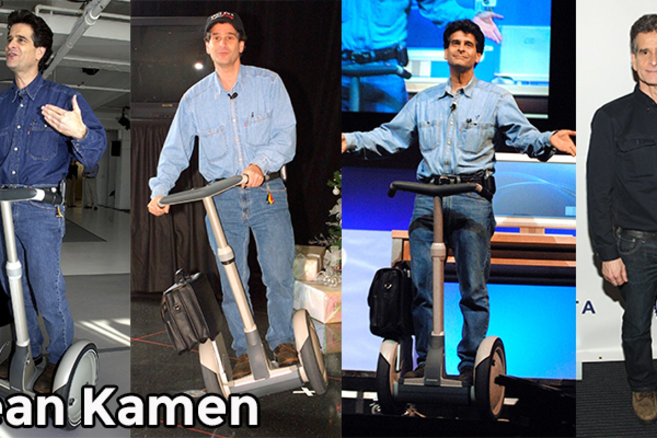 Segway founder Dean Kamen always wears double denim. Photos: Getty