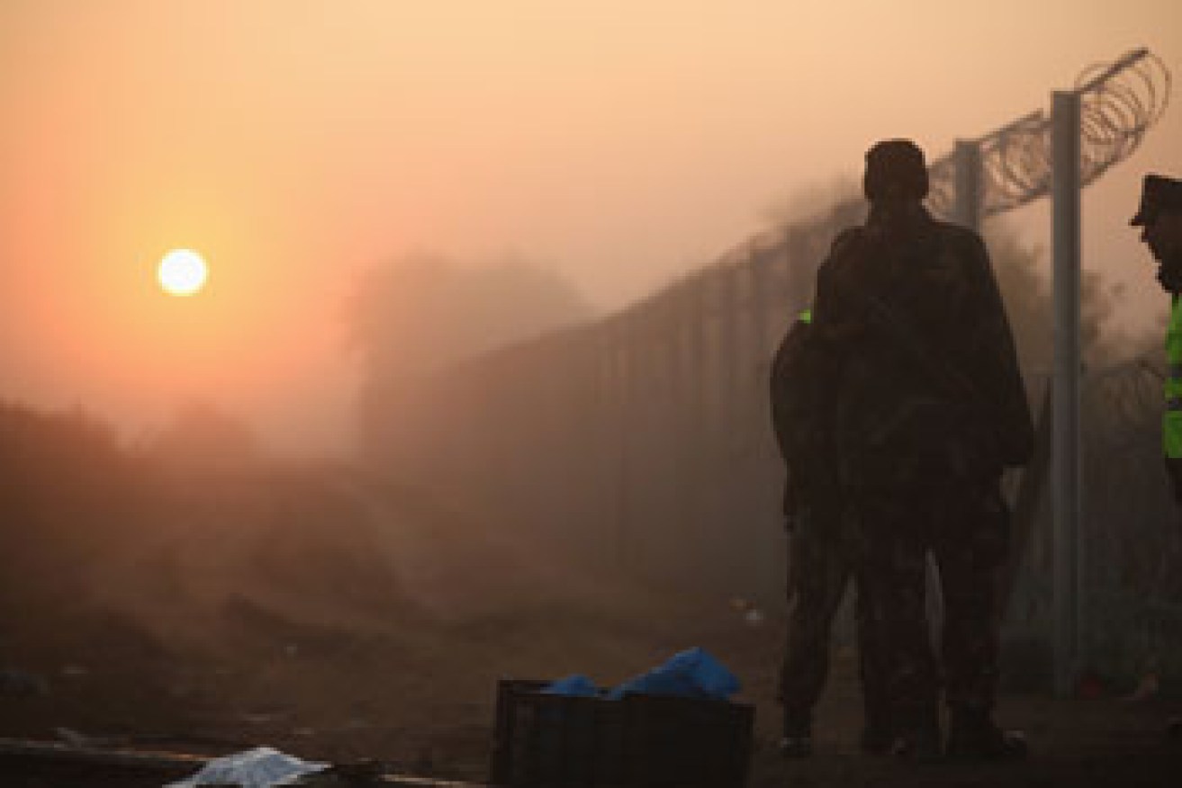 Hungary is constructing a fence along its border with Serbia. Photo: Getty