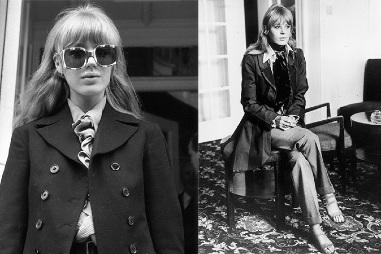 The goal is to channel Marianne Faithfull – in small doses. Photos: Getty