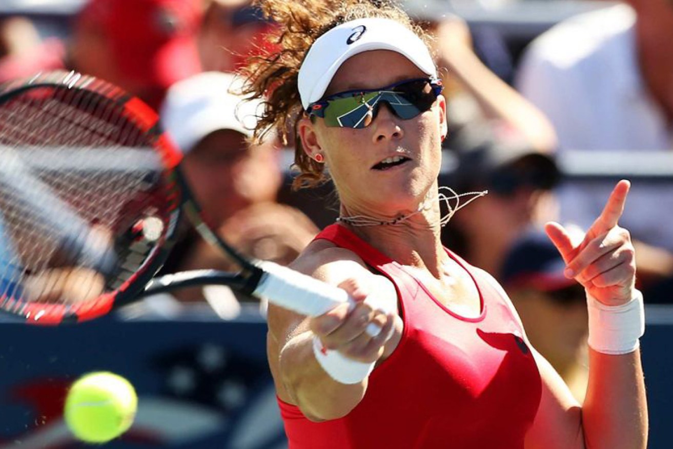 Stosur says she's 'ready for Dasha' in the first all-Australian WTA decider in 12 years. Photo: AAP