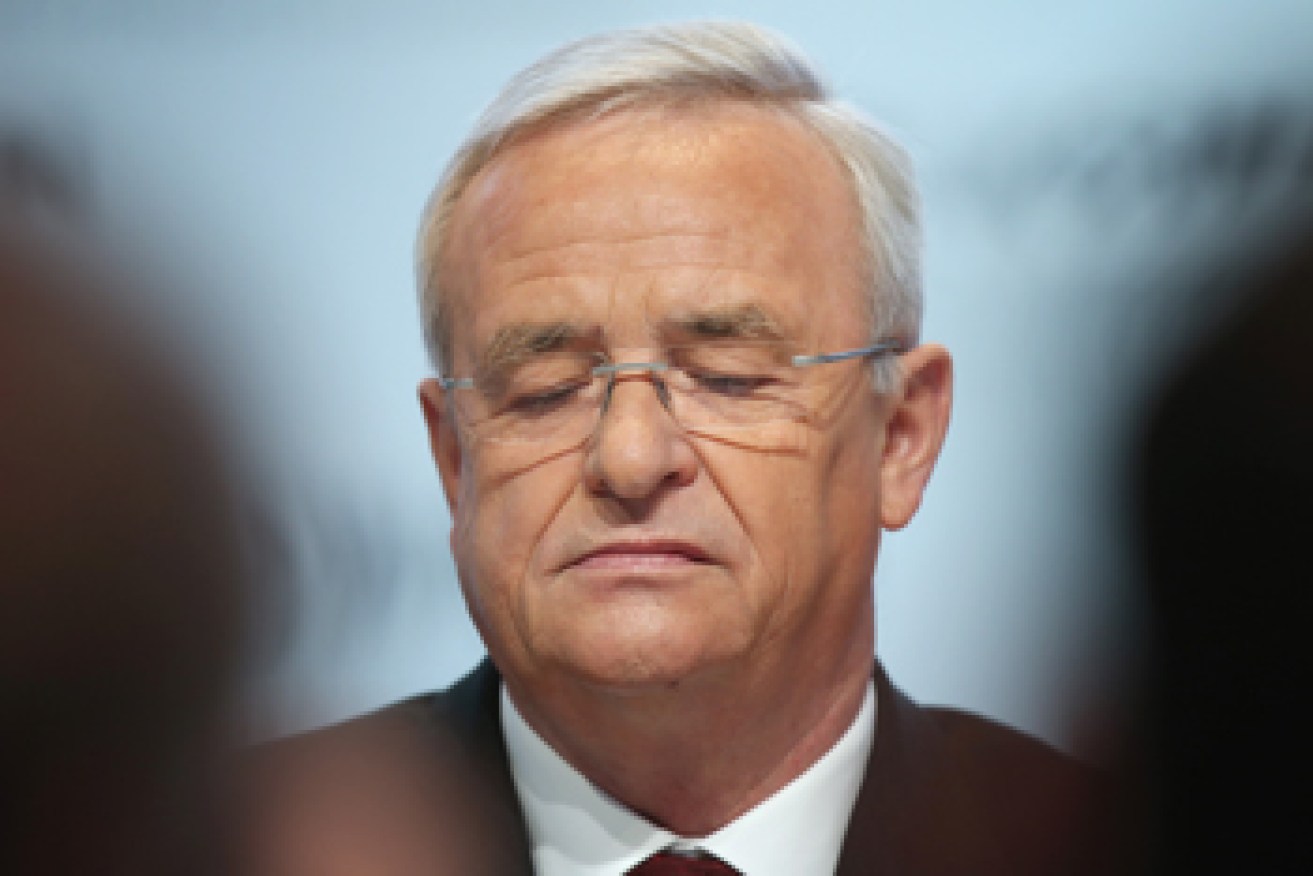 VW boss Martin Winkerton said he was "infinitely sorry". Photo: Getty.