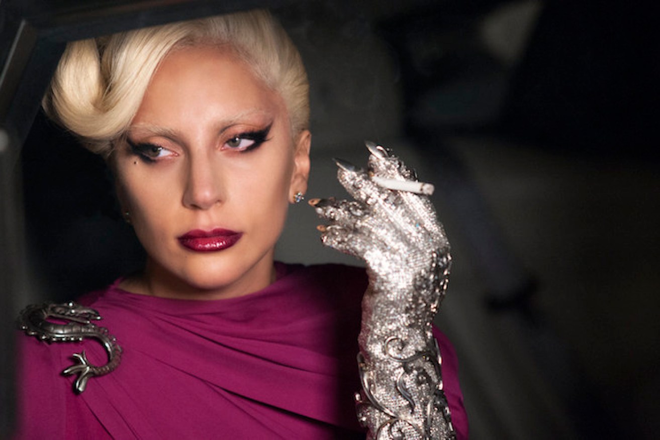 AMERICAN HORROR STORY: HOTEL -- Pictured: Lady Gaga as the Countes. CR: Suzanne Tenner/FX