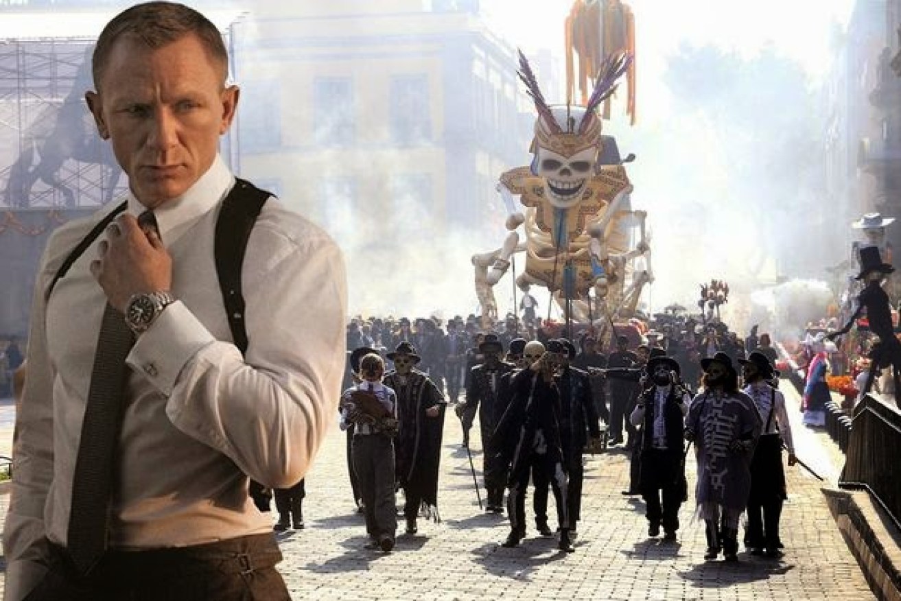 The Mexican government paid for the new James Bond film to shoot in Mexico City.