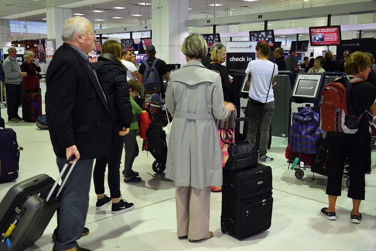 Thousands of travellers in the US were forced to wait hours in line.
