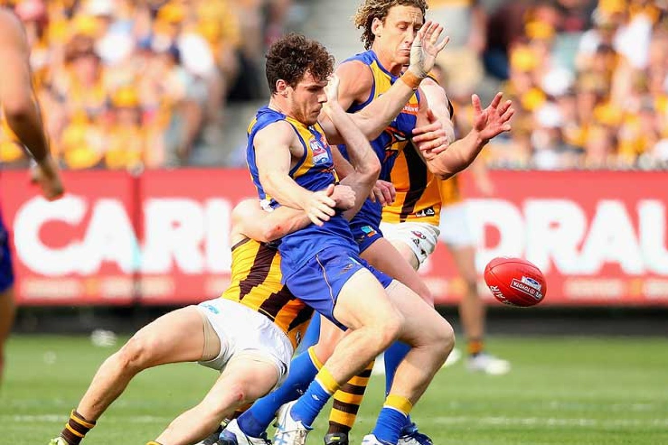 Luke Shuey had a day to forget. Photo: Getty
