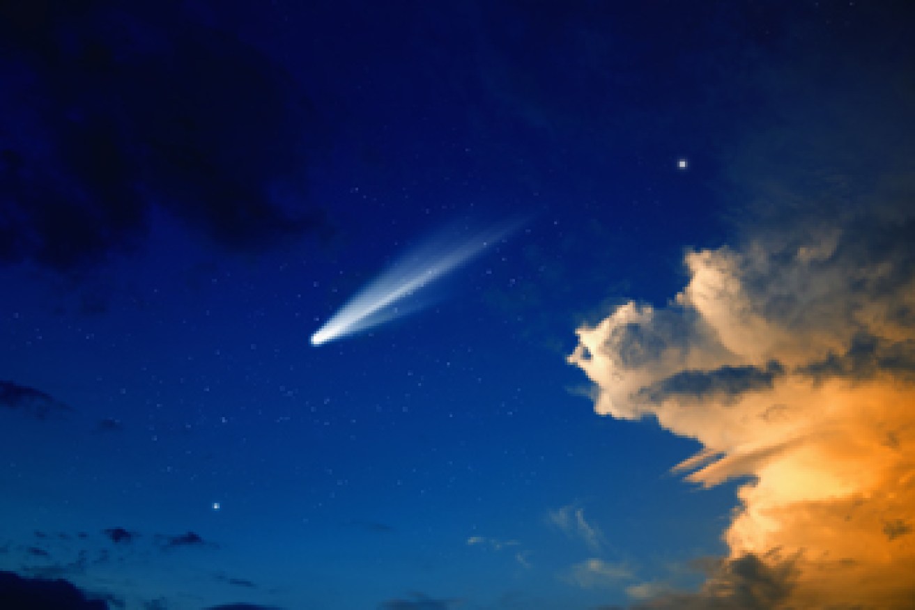 A recent study says the 'thing' is just comet dust. Photo: Shutterstock
