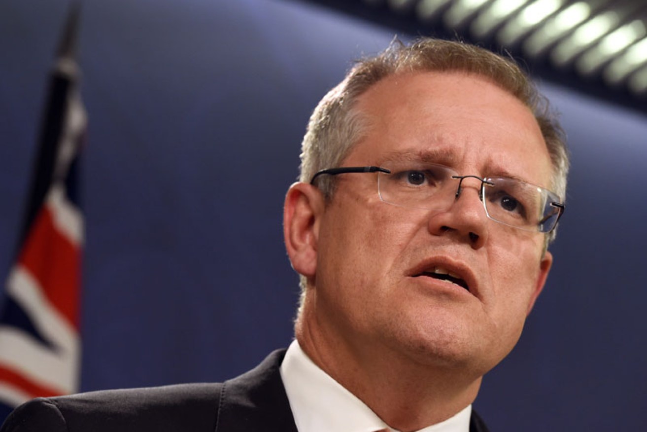 The treasurer Scott Morrison says Australians are backing themselves. 