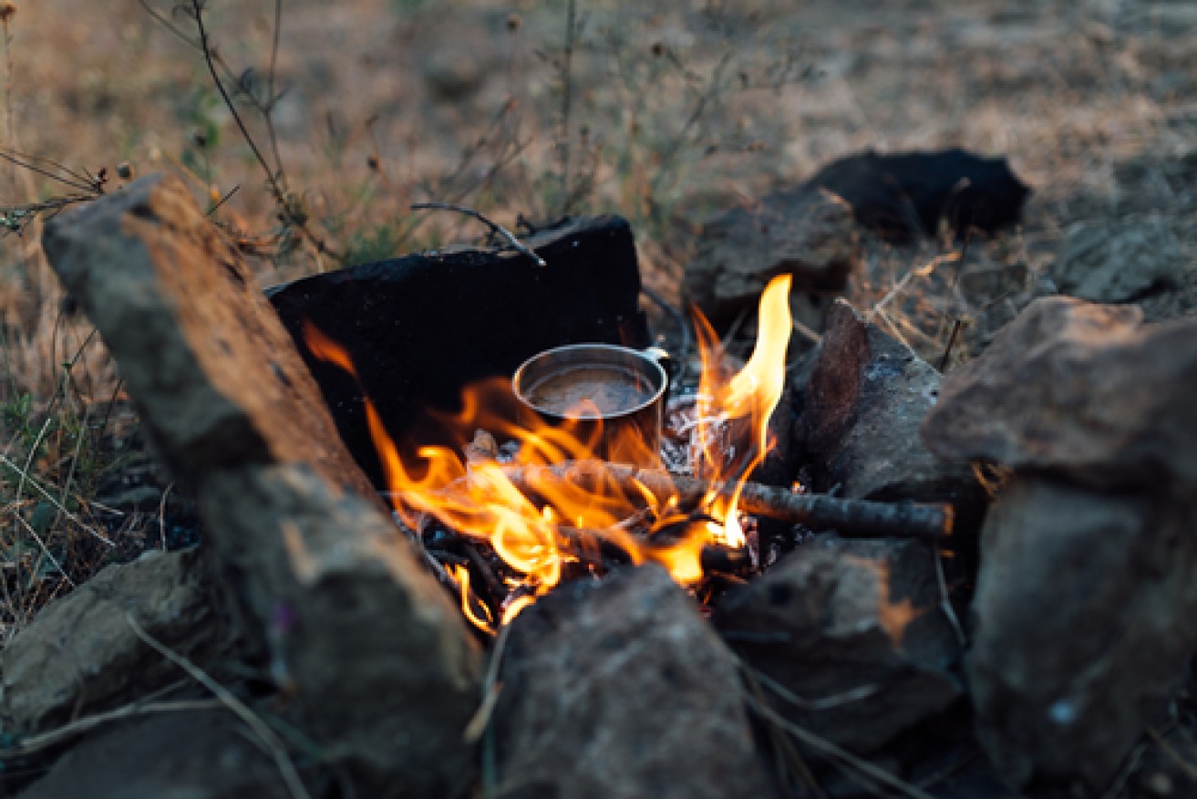 Gino and Mark's philosophical camp fire discussions can stretch on for years. Photo: Shutterstock