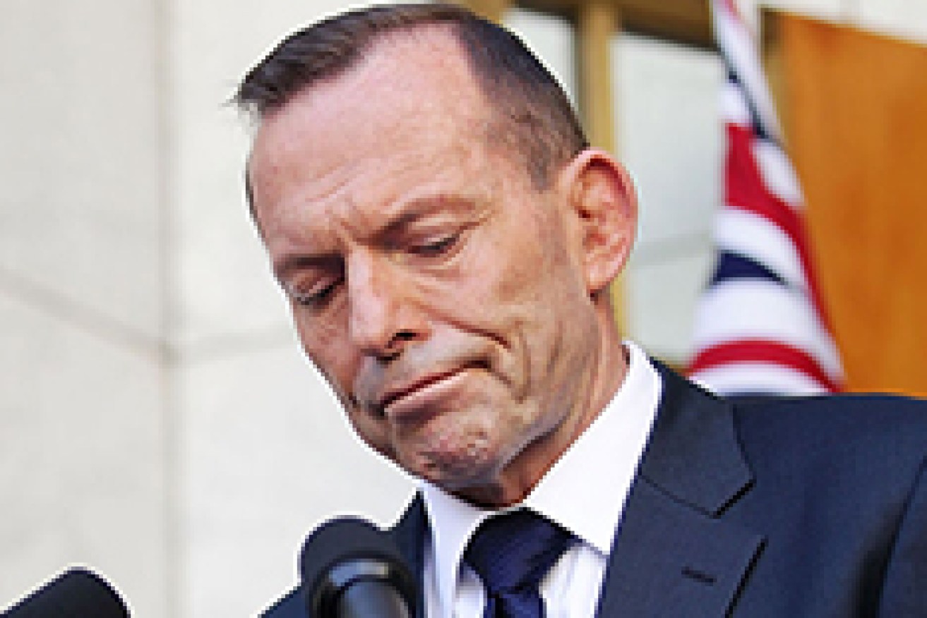 Tony Abbott has been very vocal about the leadership spill of late. Photo: AAP