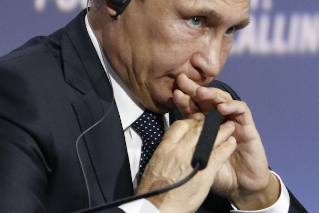 Mr Putin and Russia are still under pressure to answer MH17 questions, despite his government's deflections. Photo: Getty