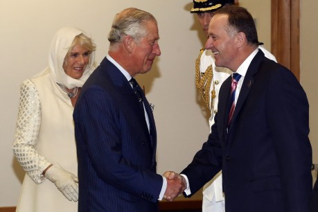 Charles, Camilla begin NZ visit