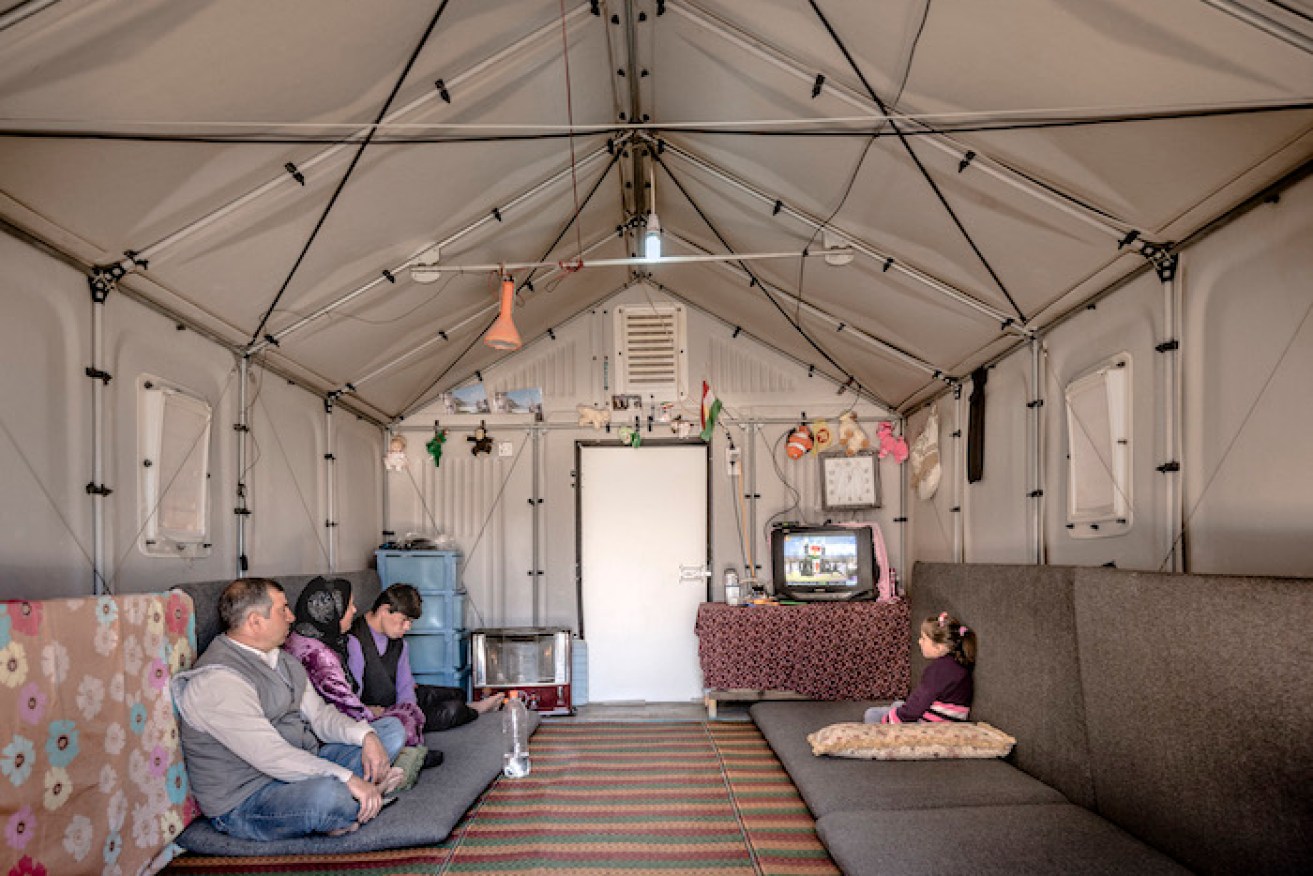 Better Shelter housing units in Kawergosk, Iraq. Photo: Better Shelter