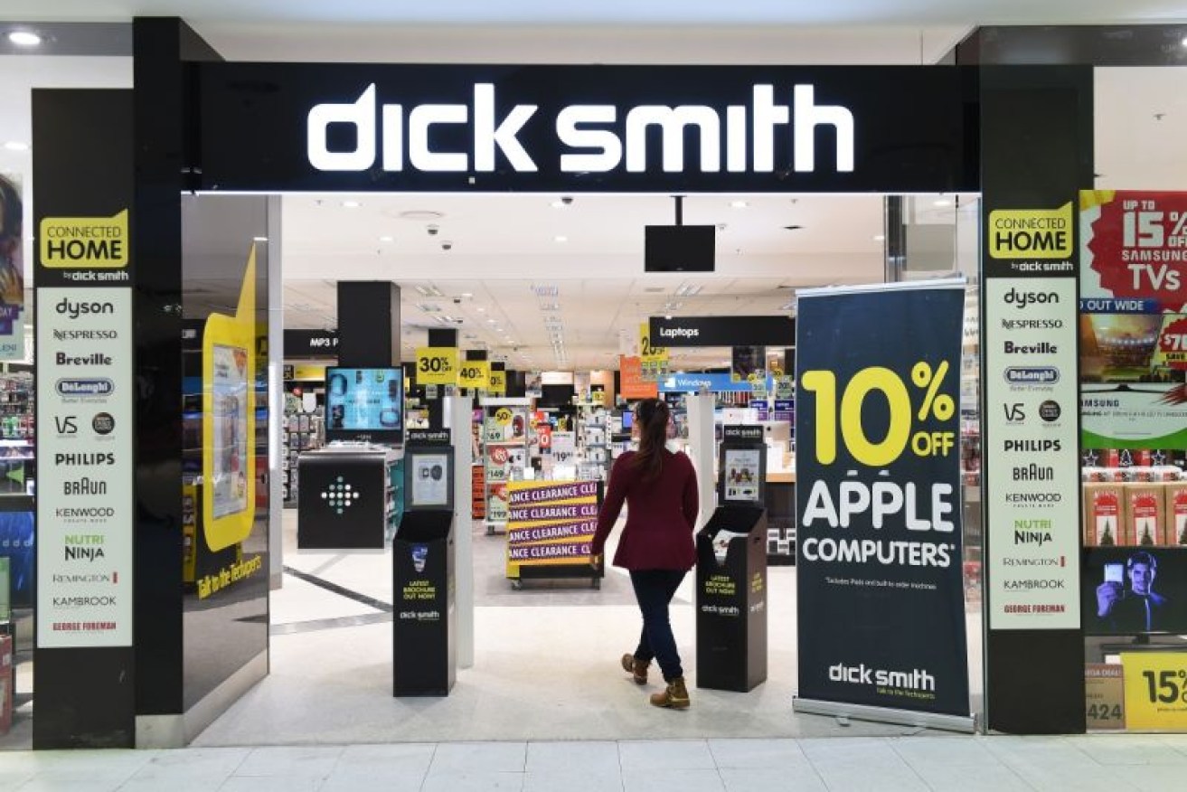 Dick Smith says goodbye to DJ's     AAP