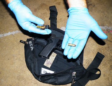 Illegal handgun