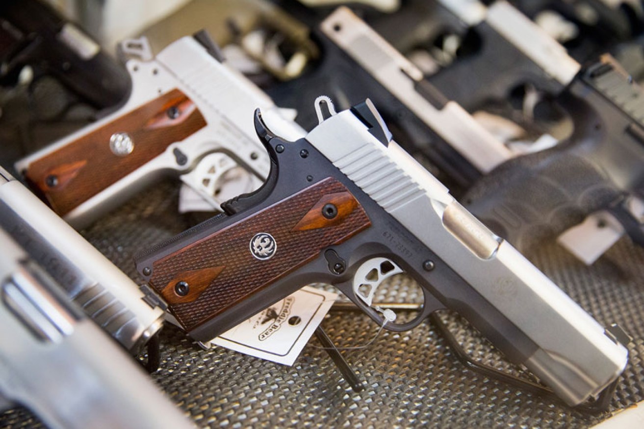 Handguns are much sought after by criminals