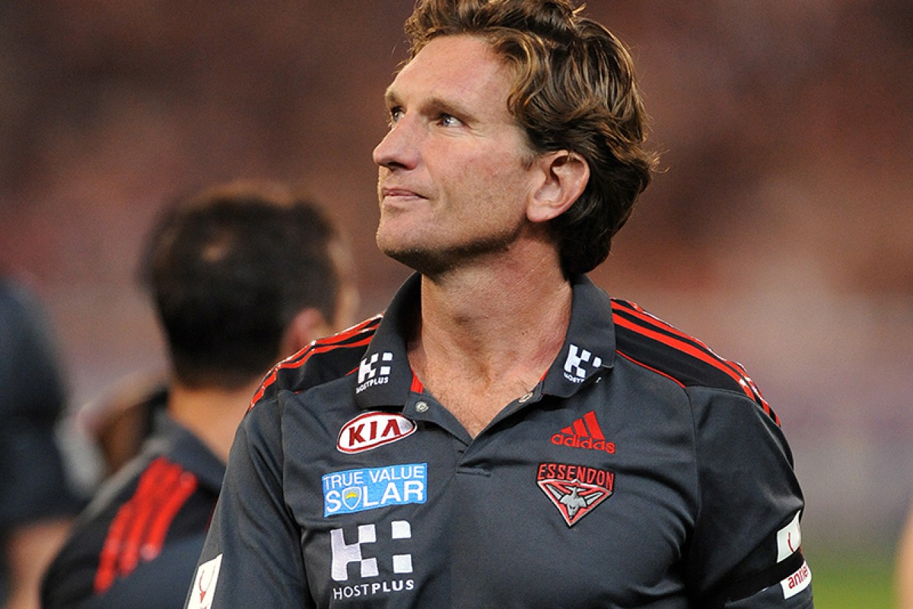 James Hird showed signs of deteriorating mental health in 2014, according to former Essendon football boss Danny Corcoran.