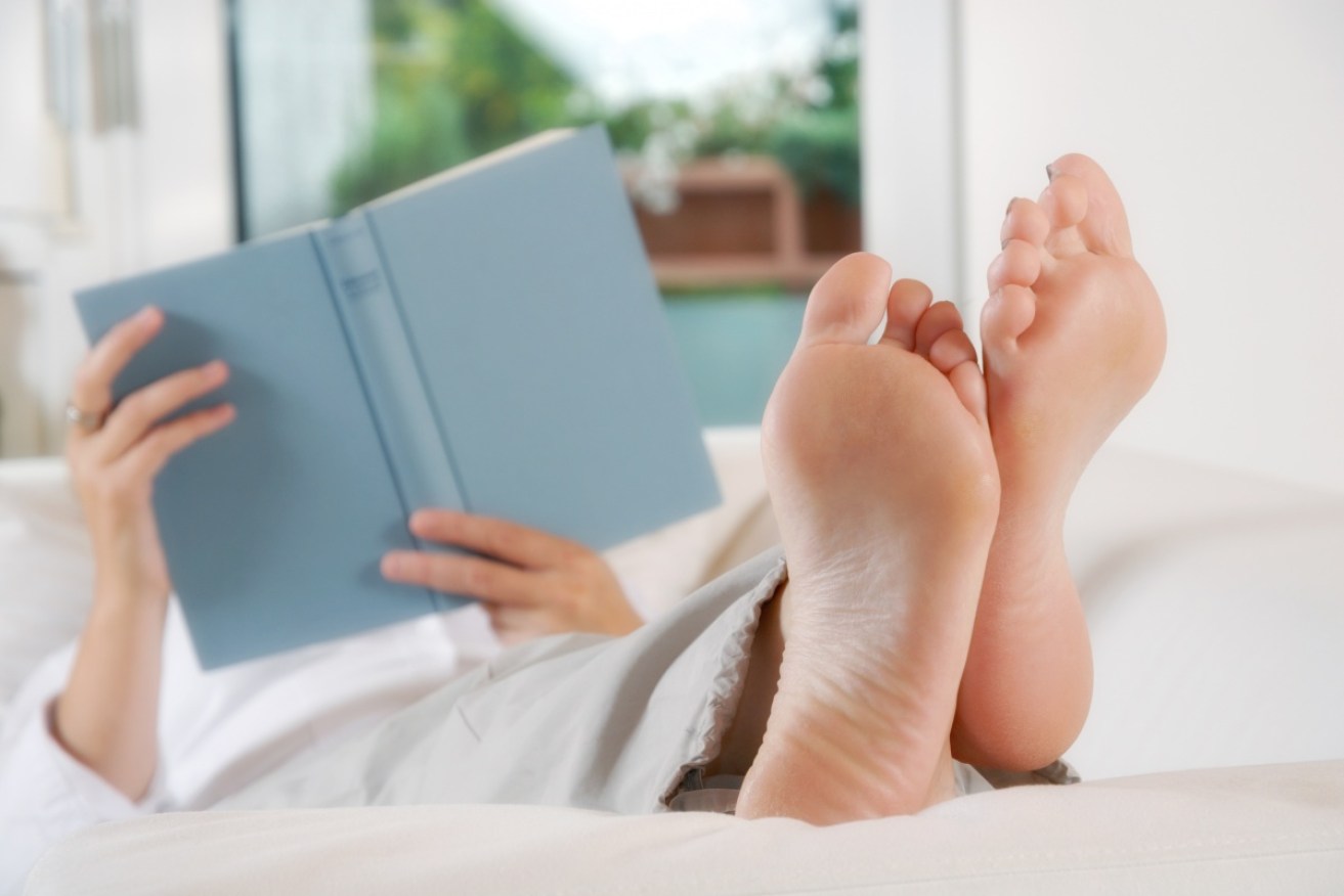 Put your feet up- but not during the flight. Photo: Shutterstock