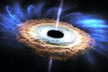 VIDEO: Massive star annihilated by black hole