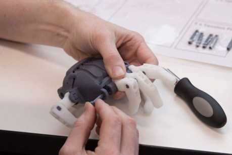 World-first 3D-printed hand prosthesis inspired by 1845 design