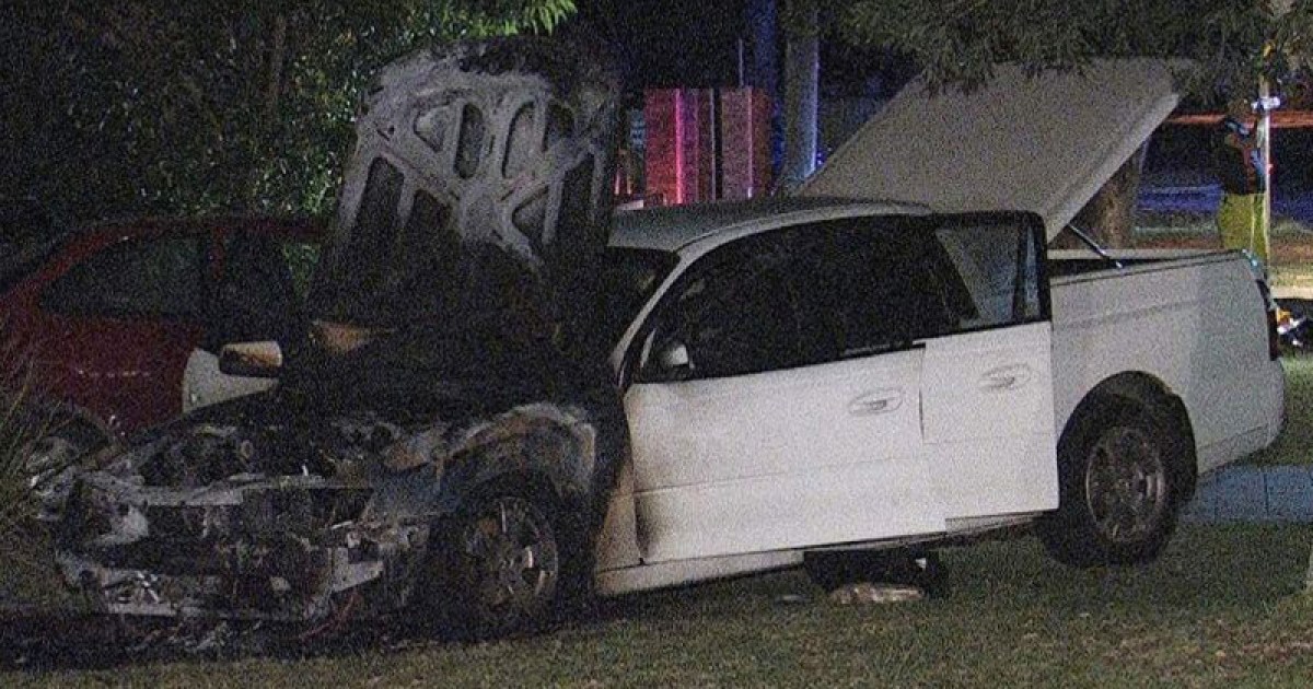 Man accused of setting fire to car with woman inside | The New Daily