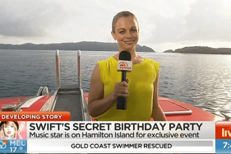 Taylor Swift kicks journo off Hamilton Island