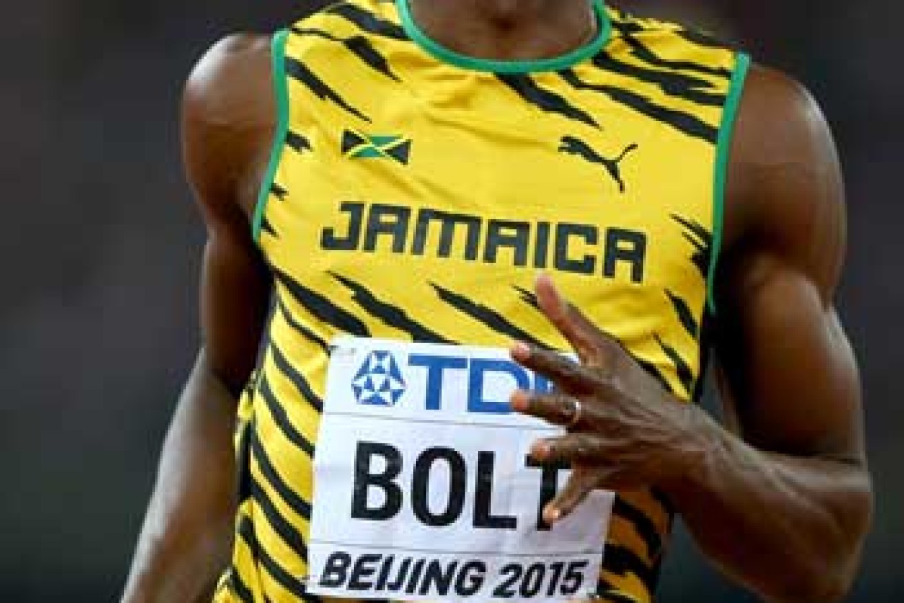 In a lousy year for athletics, Usain Bolt's world championship-winning efforts were a highlight. Photo: Getty