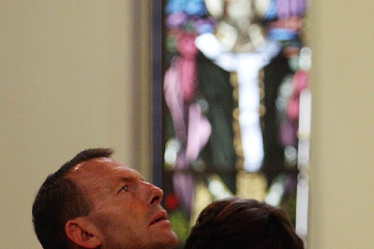 Mr Abbott is a devout Christian. Photo: Getty