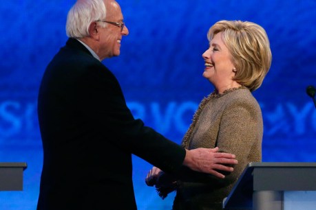US Democratic candidates Clinton, Sanders clash over Syria