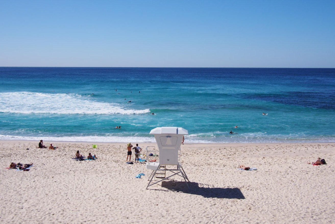 A woman's body was found on the sand by an early morning visitor to Sydney's Bronte Beach.