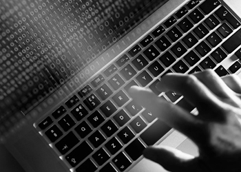 cyber crime keyboard