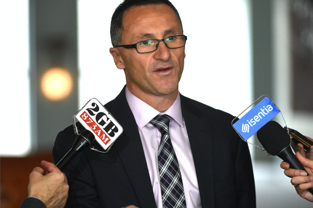 Richard Di Natale wants a shakeup in the banking sector. 