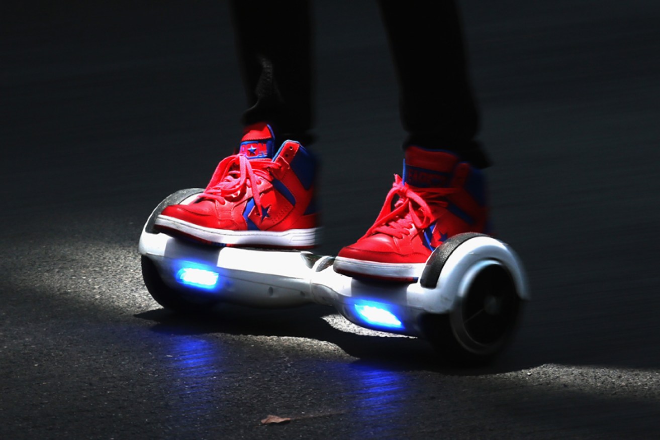 Hoverboards have caught fire in England, Hong Kong, the US - and now Melbourne. Photo: Getty