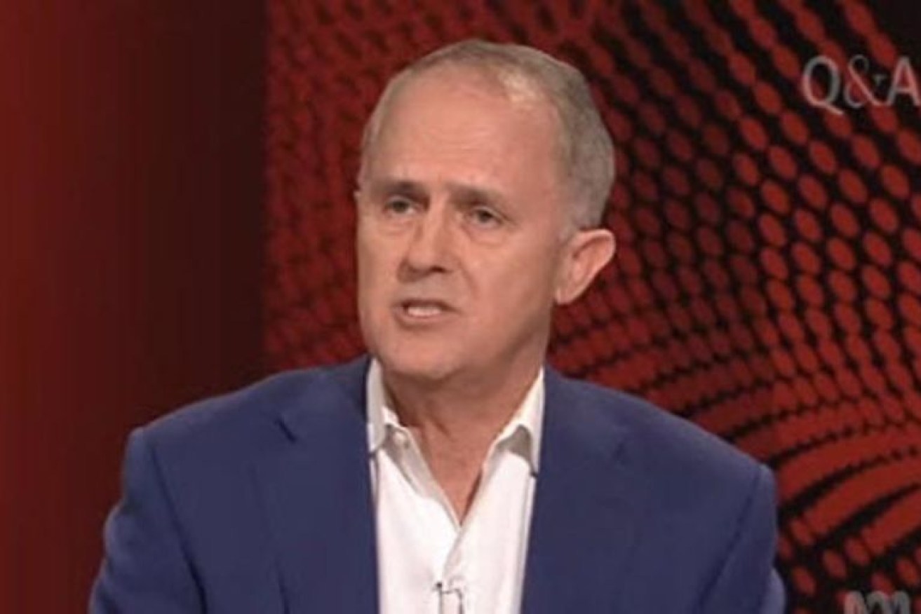 Turnbull was hugely popular on ABC's Q&A.