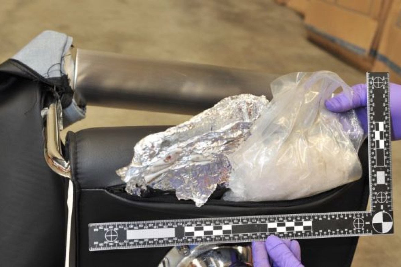 Far more valuable than gold, a single suitcase might contain crystal meth worth tens of millions of dollars. <i>Photo: AFP</i>