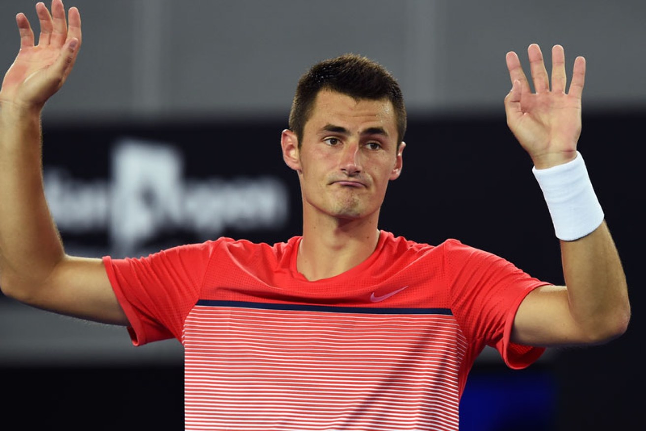 Tomic is ranked 18 in the world, the highest he has ever been. Photo: Getty