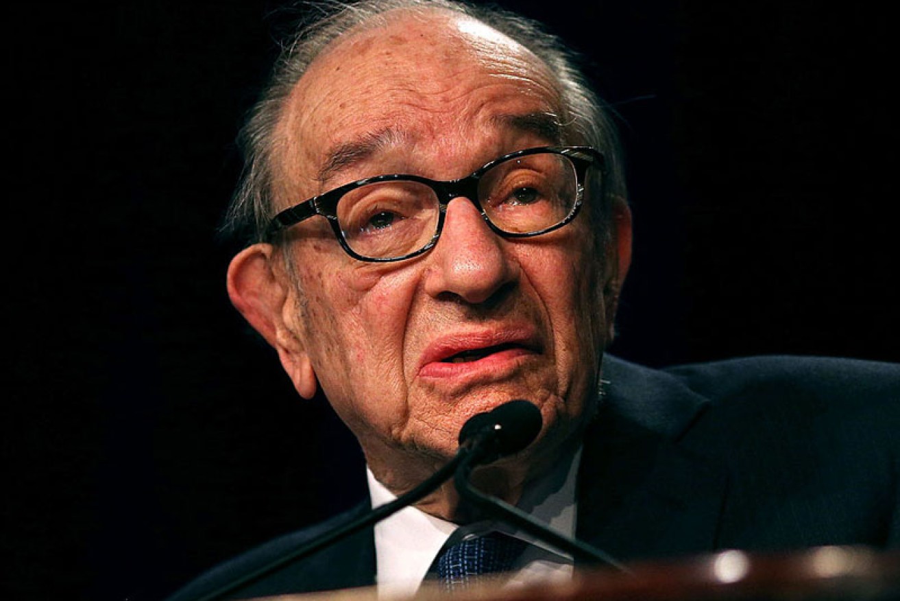 Alan Greenspan headed the US central bank during the 2008 market crash.