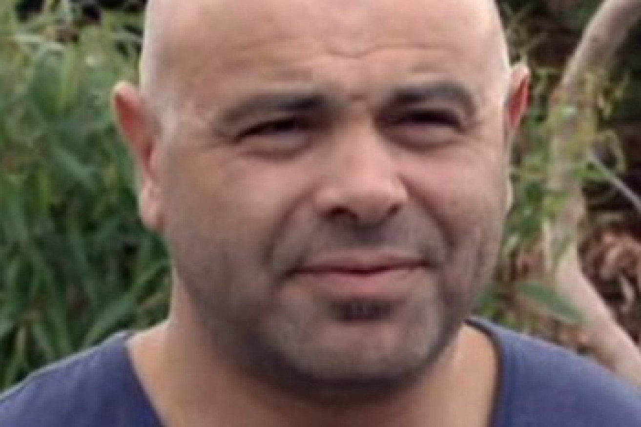 Mr Ibraheim escaped with his four daughters unharmed. Photo: ABC