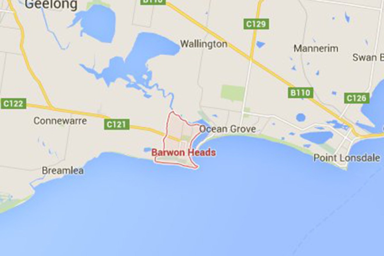 The site of the crash, south-east of Geelong. Google Maps