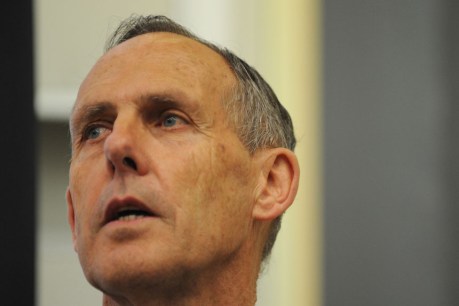 Bob Brown charged after protest