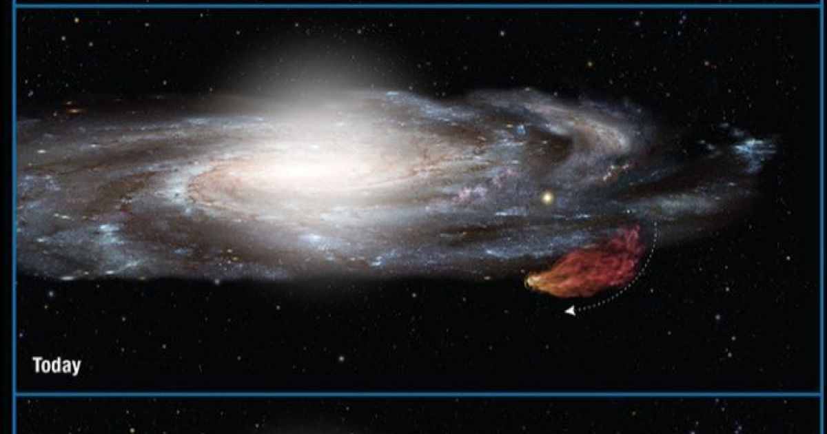 Giant, invisible gas cloud heading for Milky Way | The New Daily