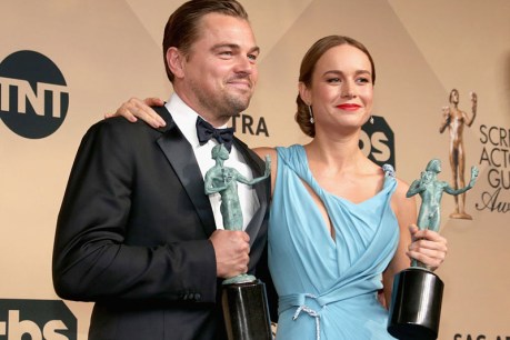 DiCaprio, Larson the big winners at SAG Awards