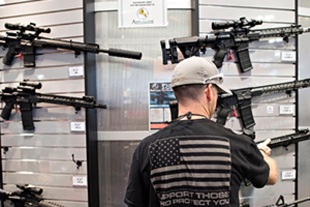Guns are protected in the constitution in the Second Amendment. Photo: Getty