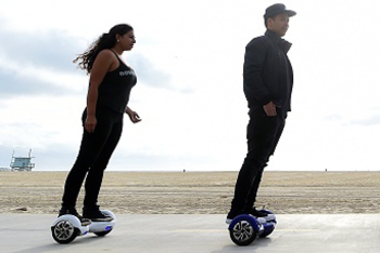 Hoverboard electric scooter. Photo: Getty